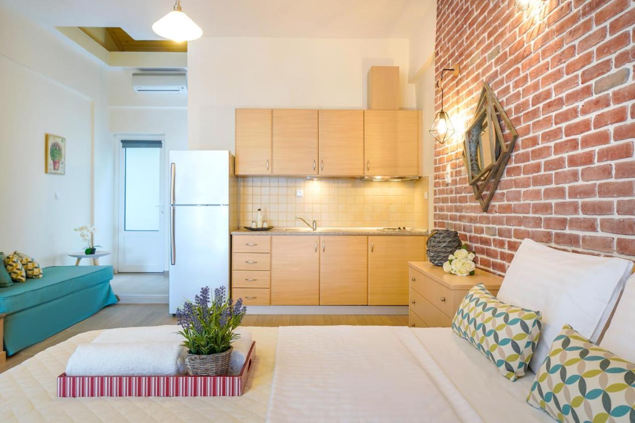 Golden Beachside Terrace Chrysi Ammoudia Exterior foto