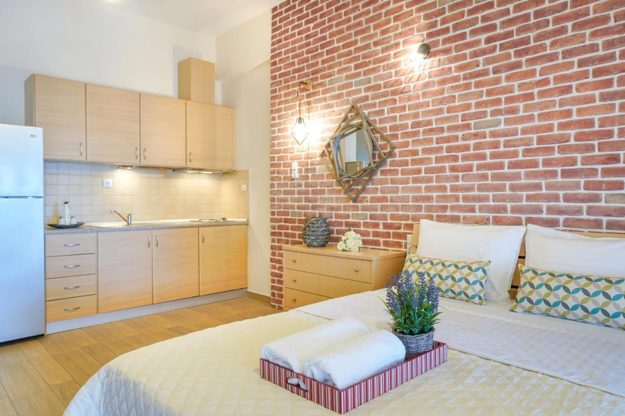 Golden Beachside Terrace Chrysi Ammoudia Exterior foto