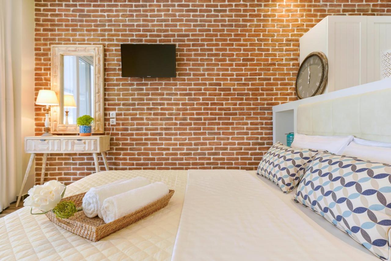 Golden Beachside Terrace Chrysi Ammoudia Exterior foto