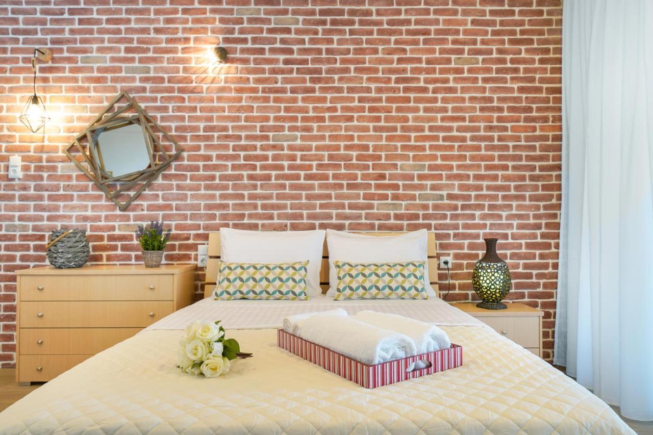 Golden Beachside Terrace Chrysi Ammoudia Exterior foto